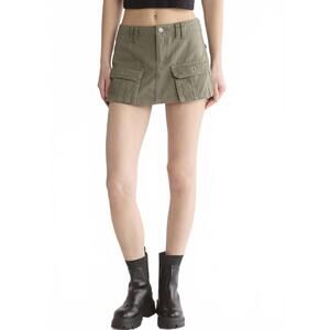 PTCL Cargo Pocket Mini Skort NWT Olive Green Size 26